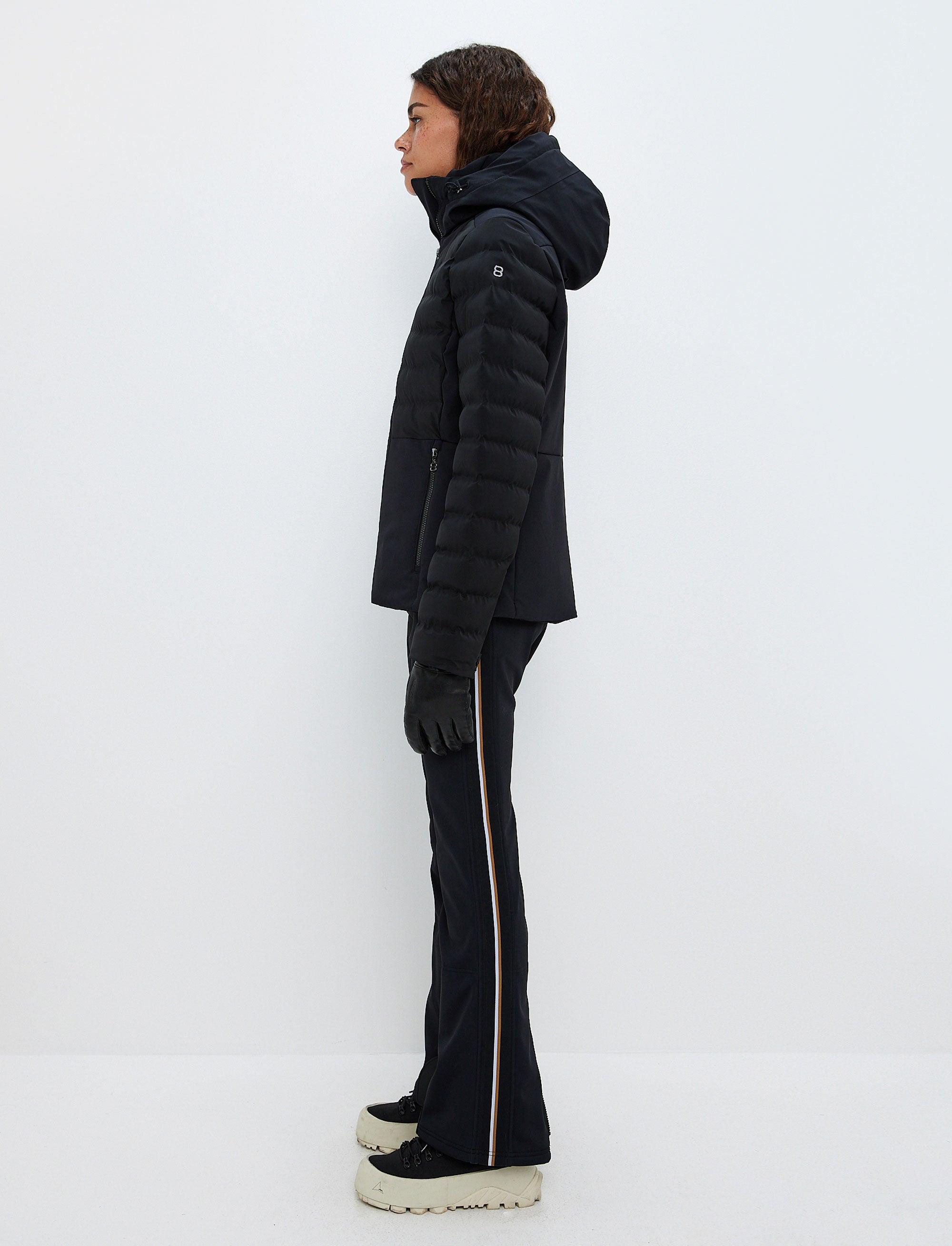 Audrey W Ski Jacket - Black