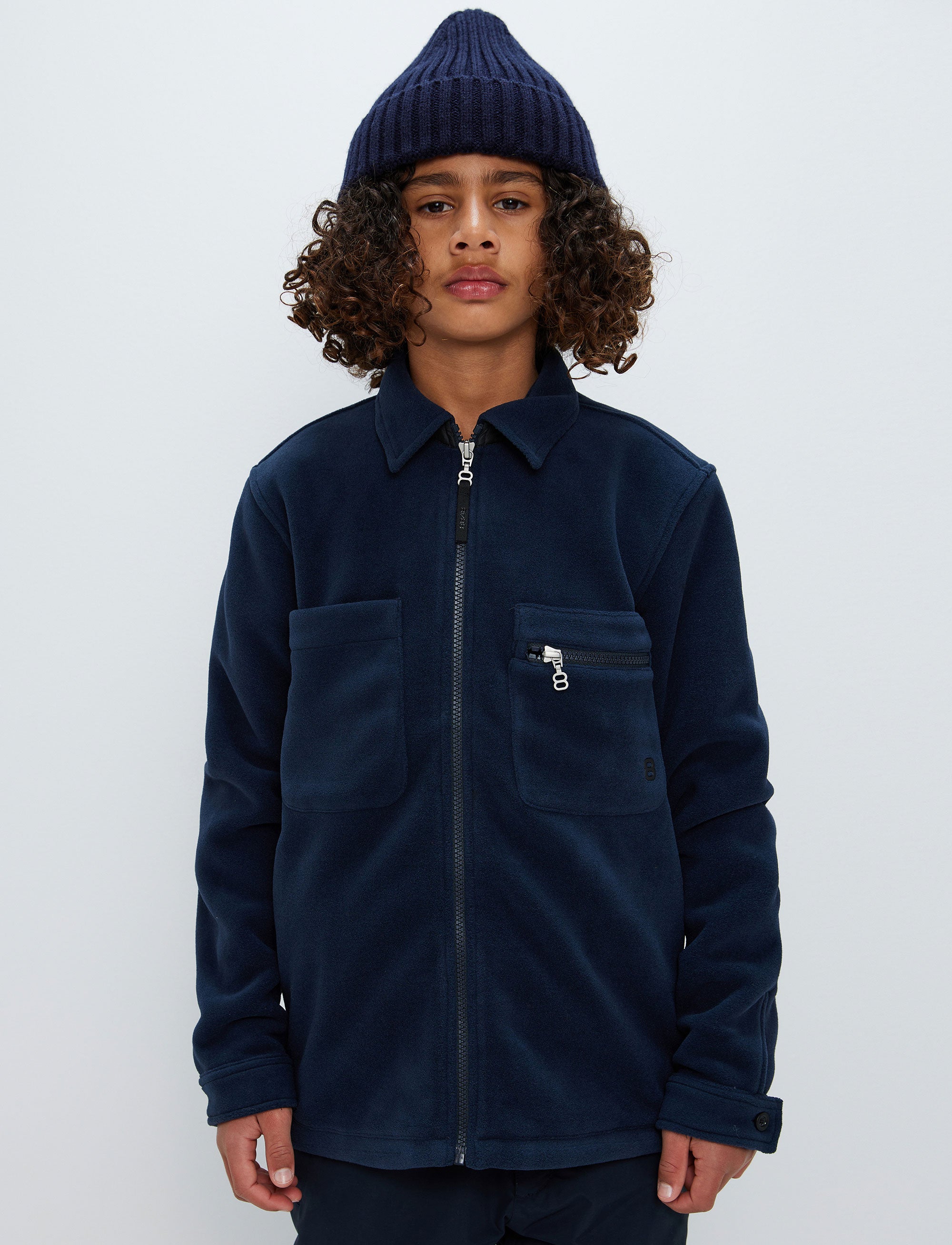 Heim Jr Fleece Jacket - Navy