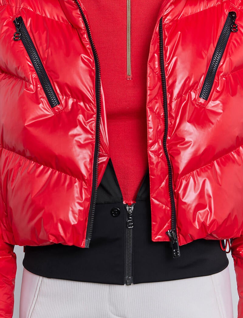 Noelle W Ski Jacket - Poinsetta Red