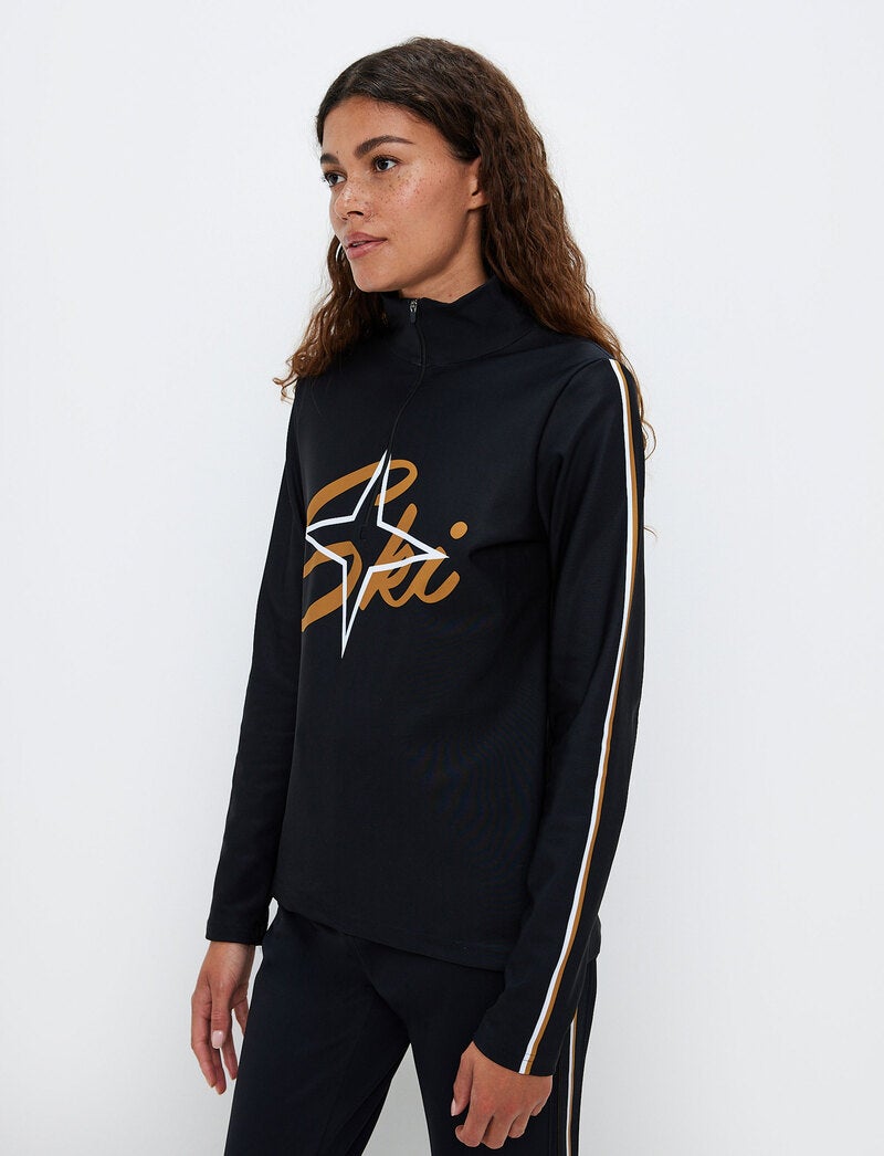 Leni W Ski Sweat - Black