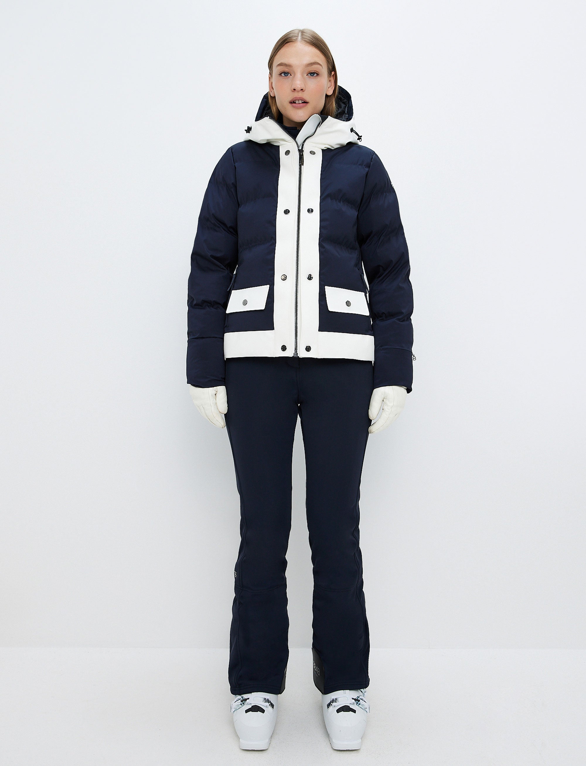 Harlow W Ski Jacket - Navy