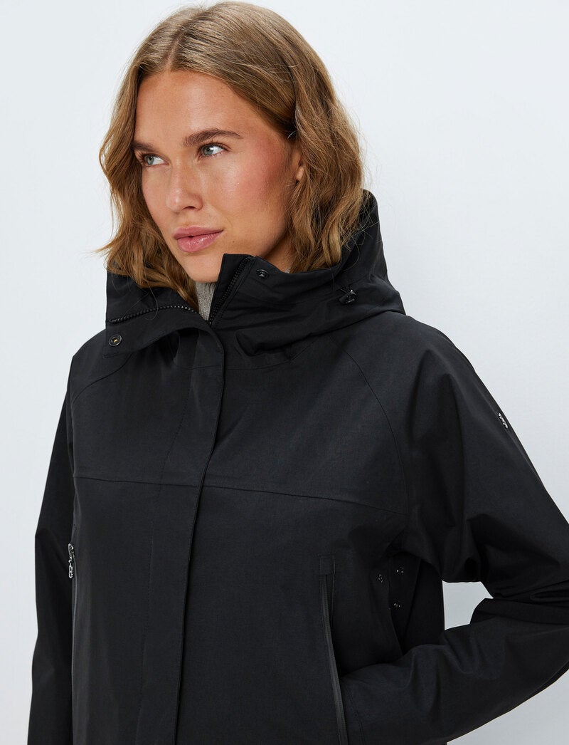 Angela 3L Coat - Black