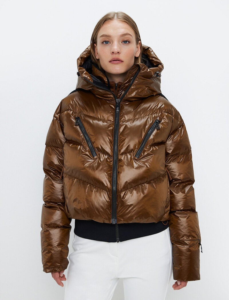 Noelle W Ski Jacket - Cashmere Brown