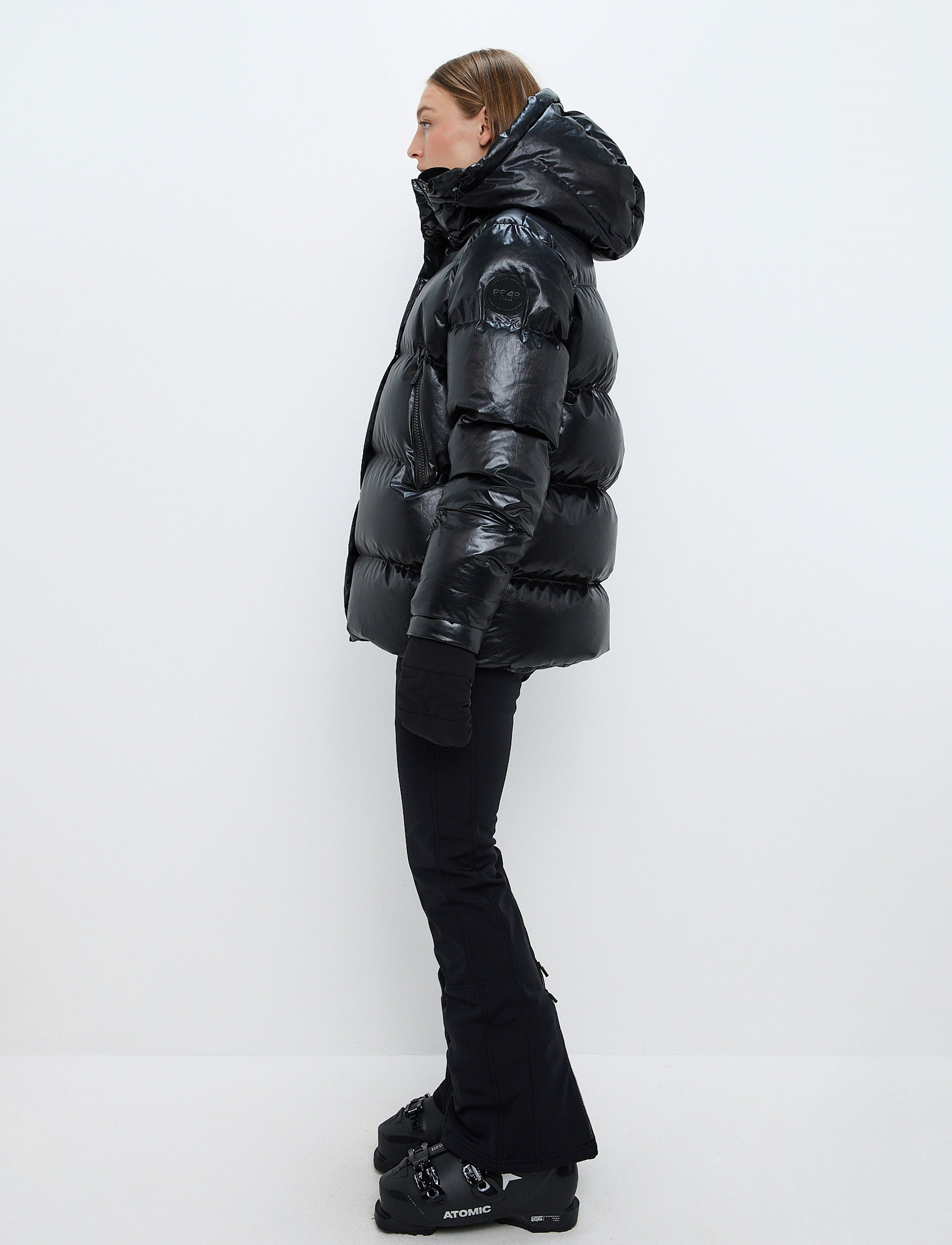 Sarah W Ski Down Jacket - Black