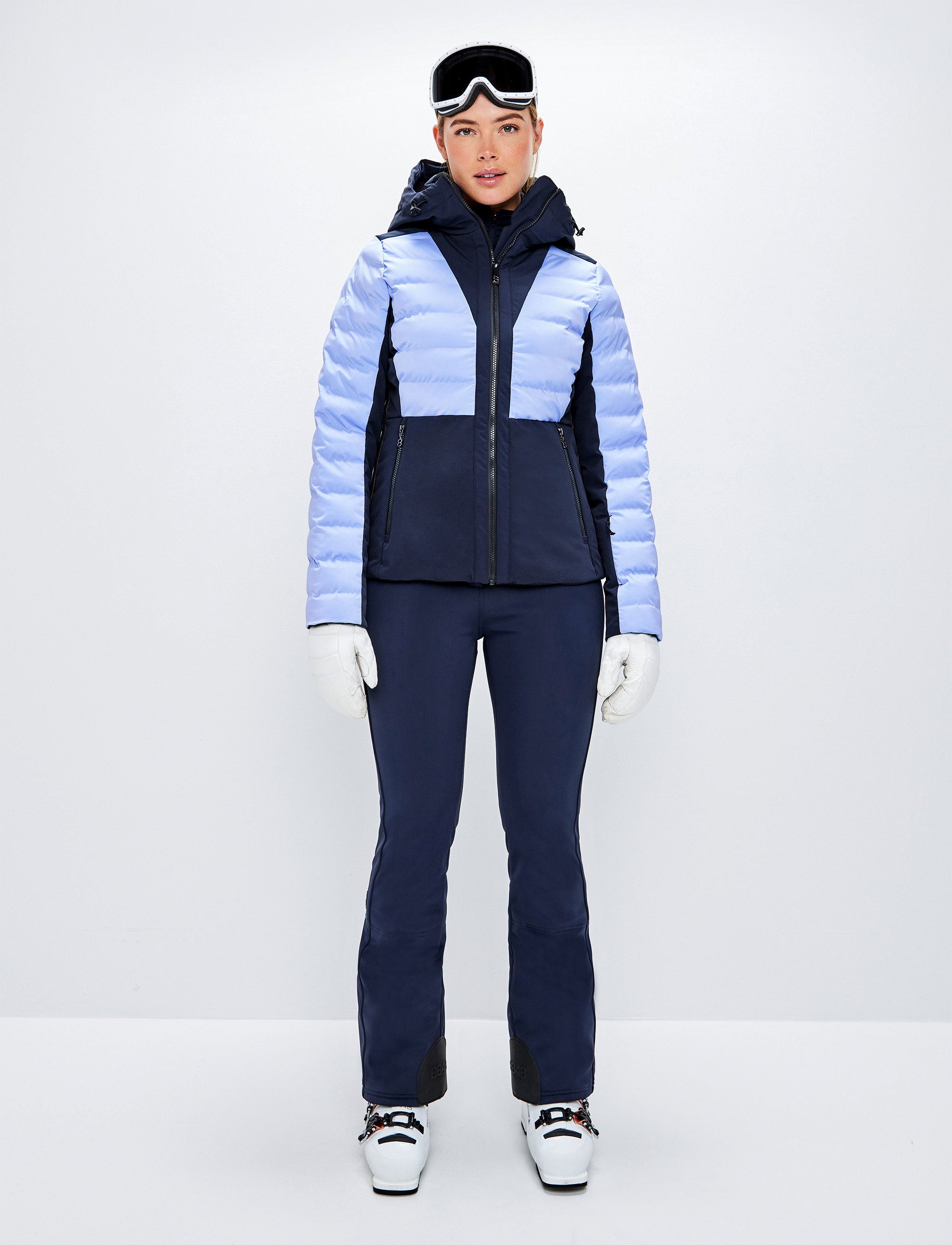 Audrey  Ski Jacket - Hortensia Blue