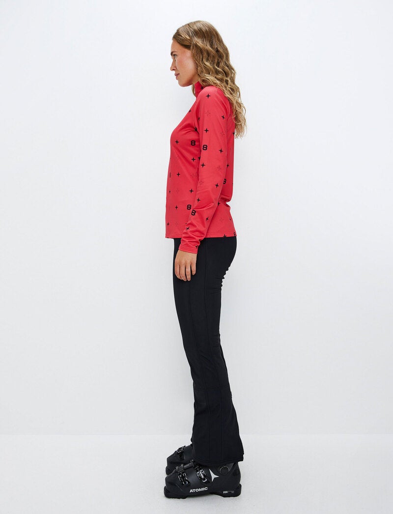 8848 Star W Sweat - Poinsetta Red