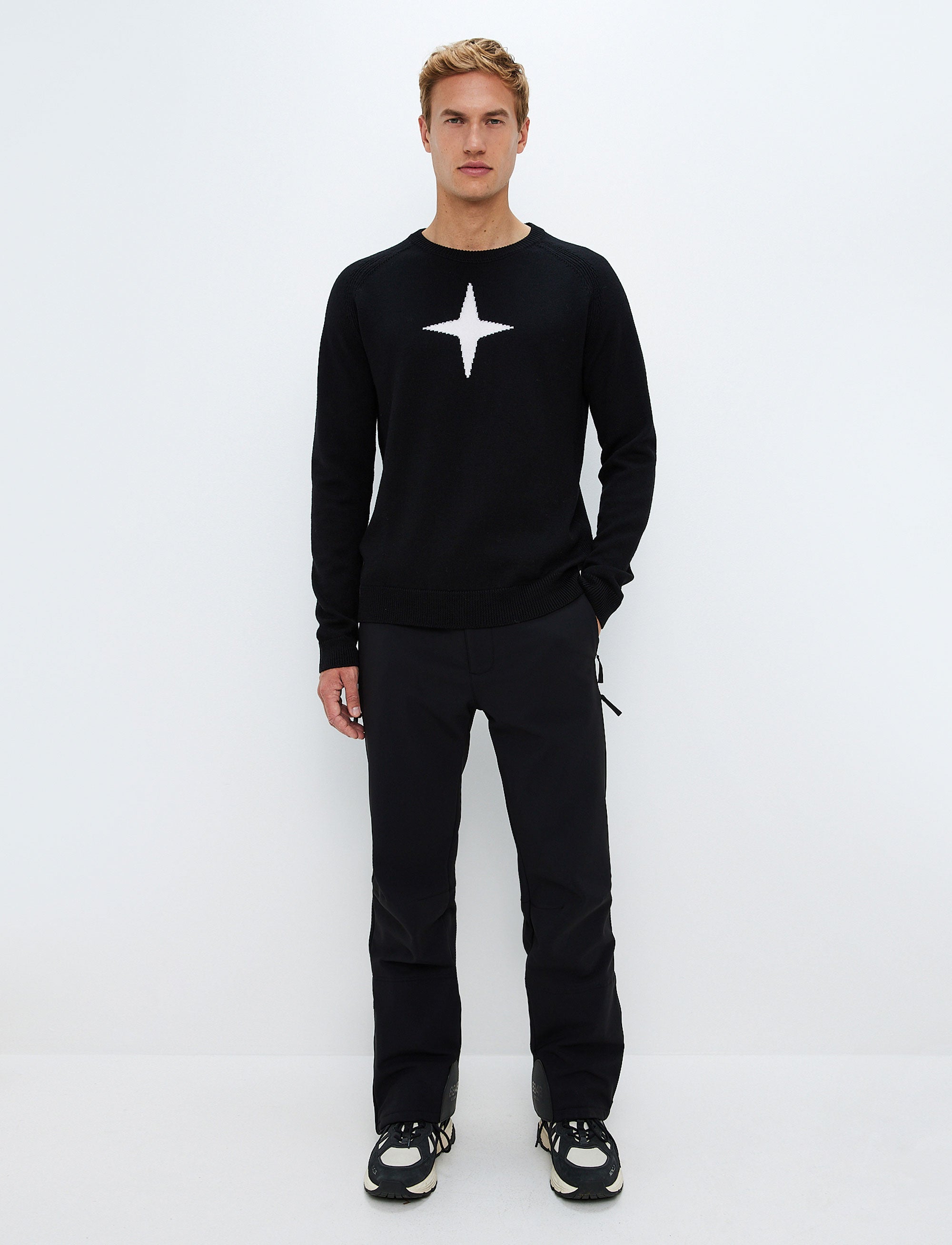 Star Merino Sweat - Black