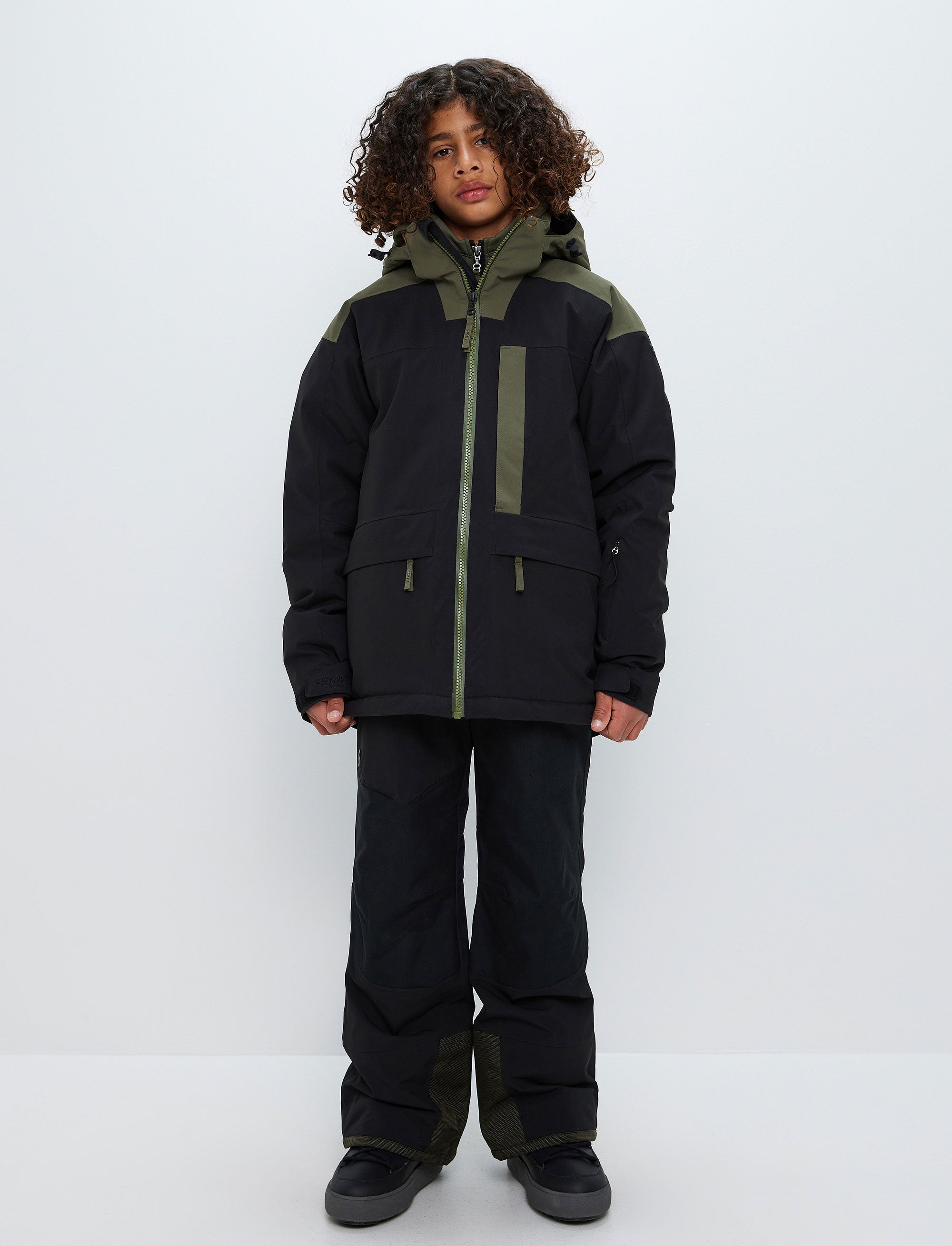 Waylen Jr Ski Jacket - Black